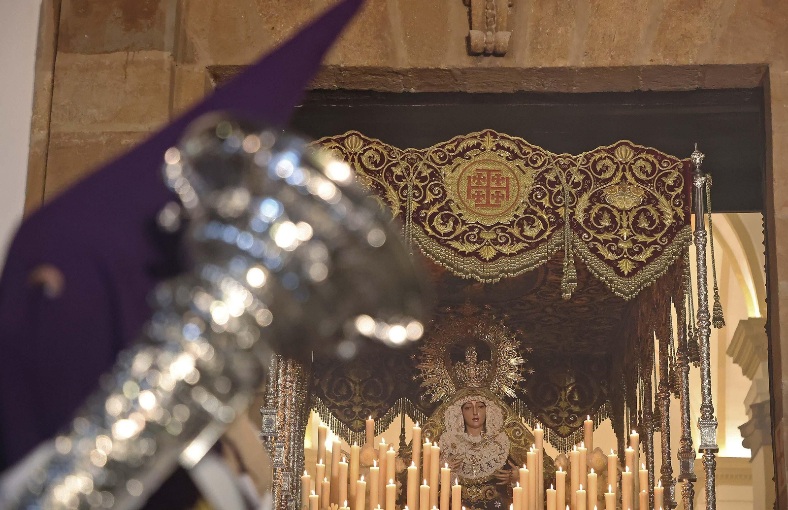 Fotos del Jueves Santo en Algeciras: Tres Caídas y Nazareno