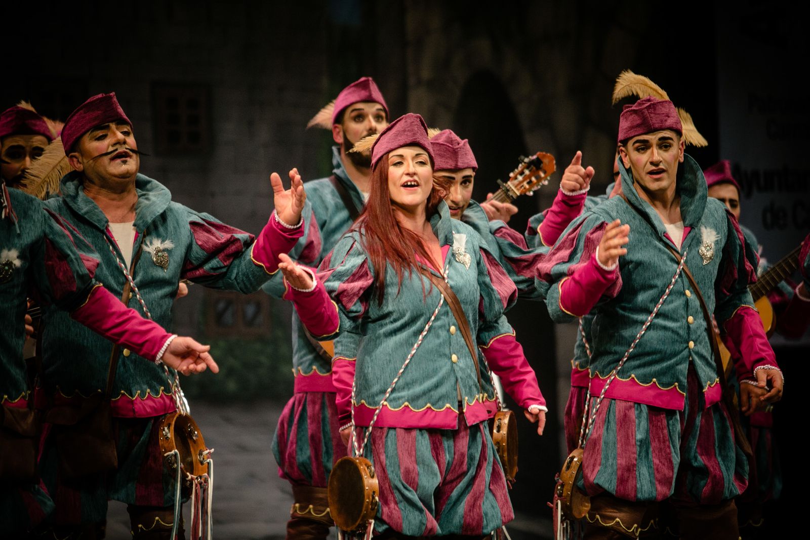 La comparsa "Marcabrú"