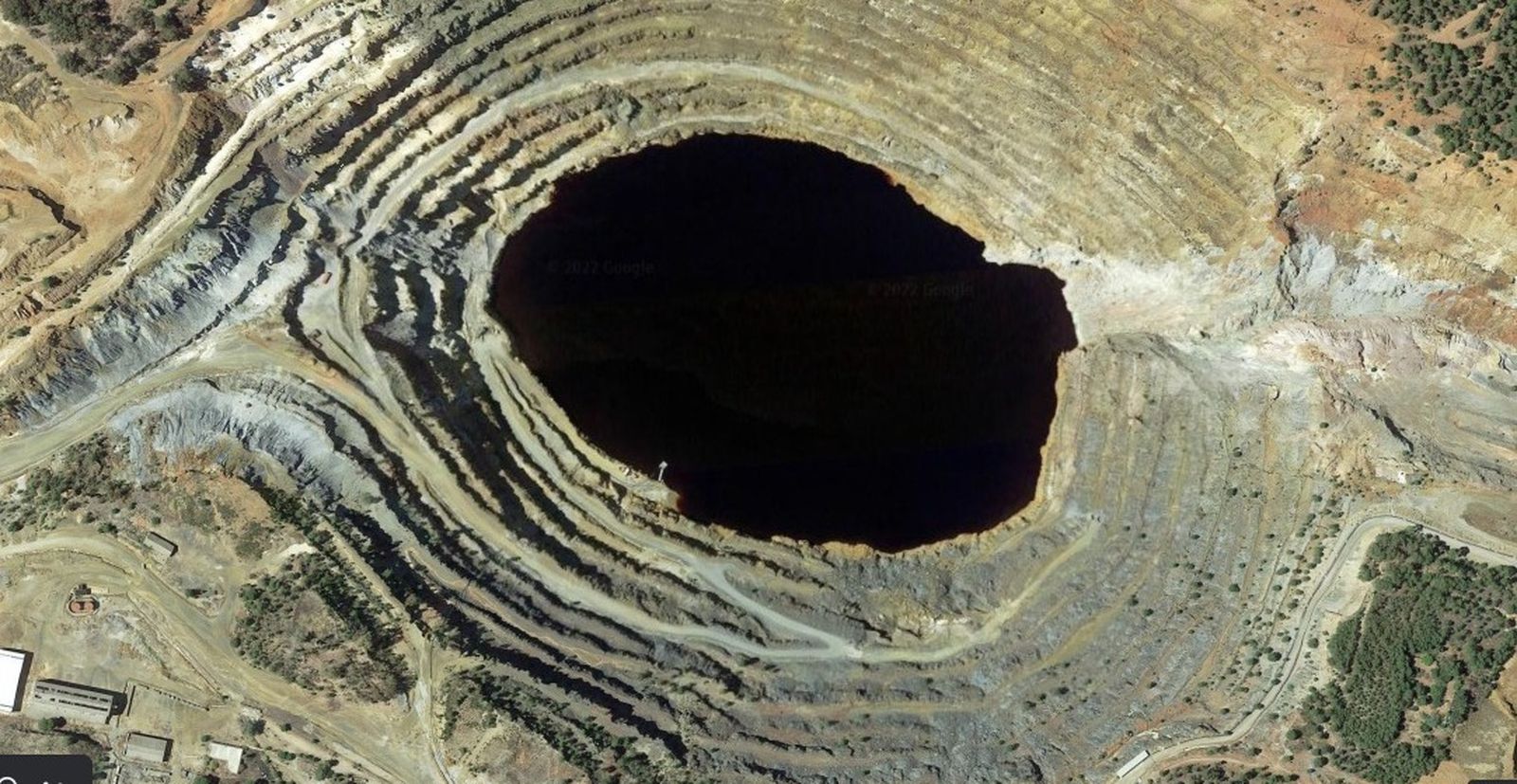 La Corta Atalaya desde las alturas