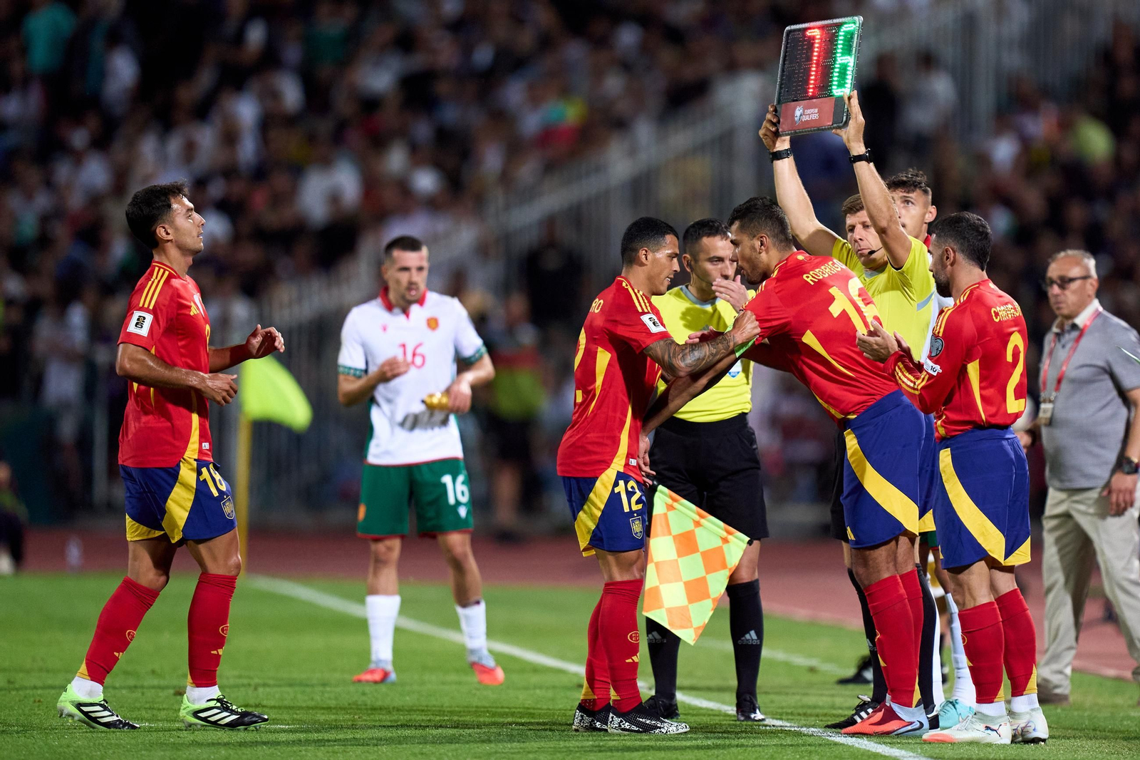 Las mejores fotos del Bulgaria-España