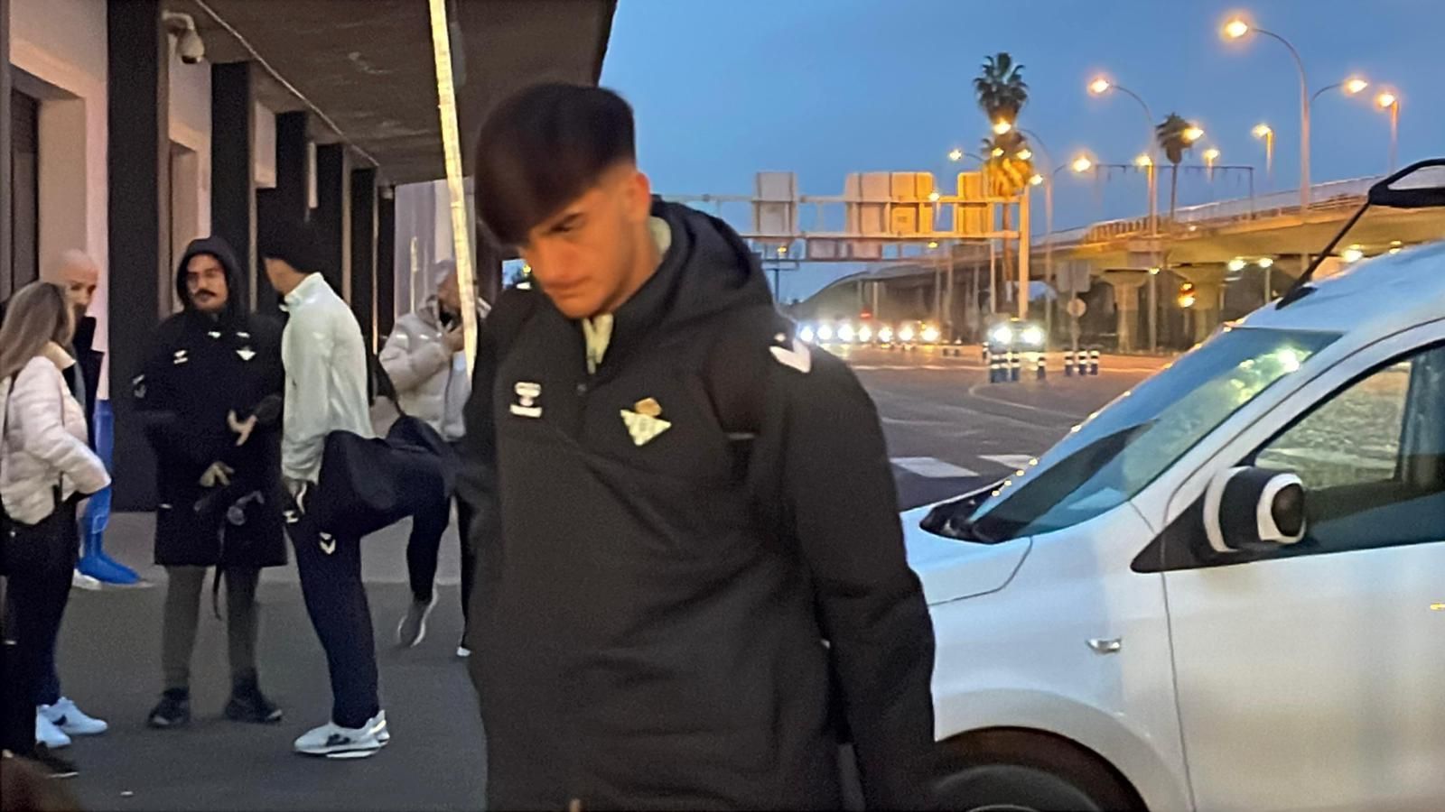 La salida del Betis a Salónica para jugar ante el PAOK