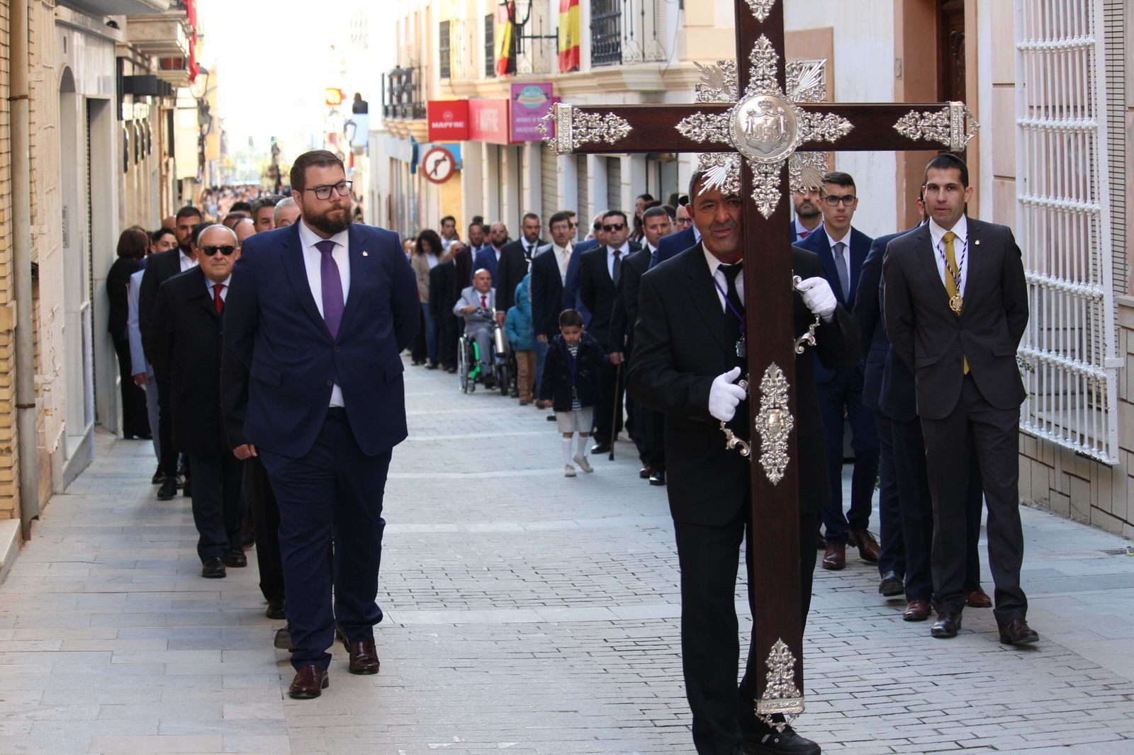 Las imágenes de la Subida de Jesús y el Pregón del Judío en Vera