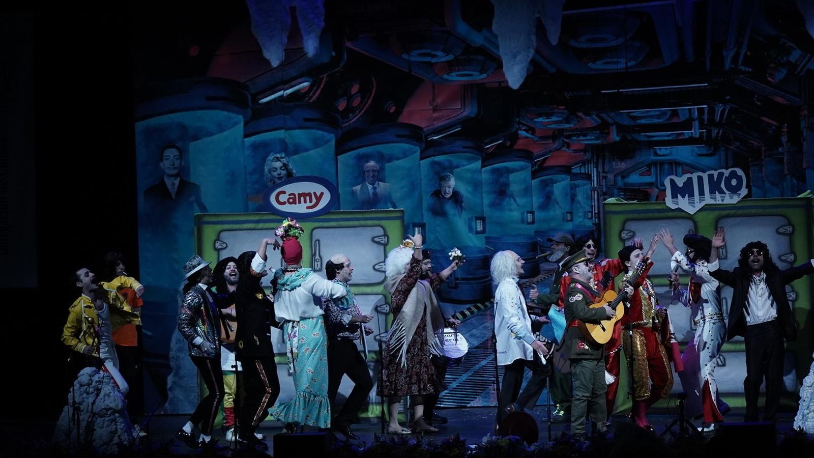 Chirigota 'Los escarchaos'.