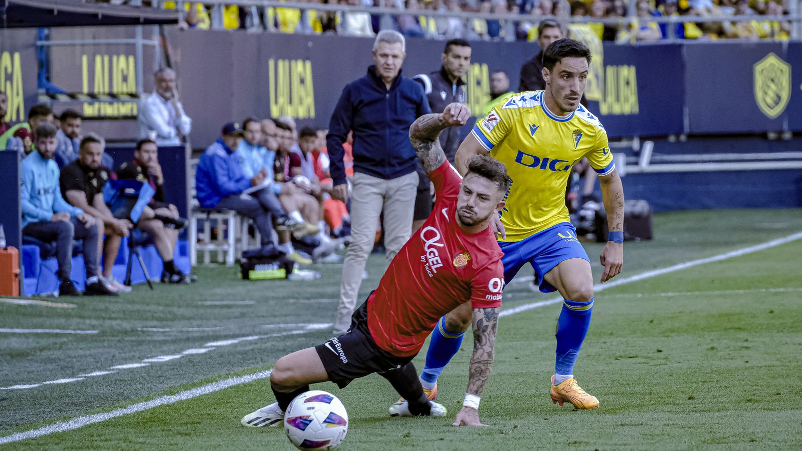 Las mejores imágenes del partido Cádiz CF - RCD Mallorca