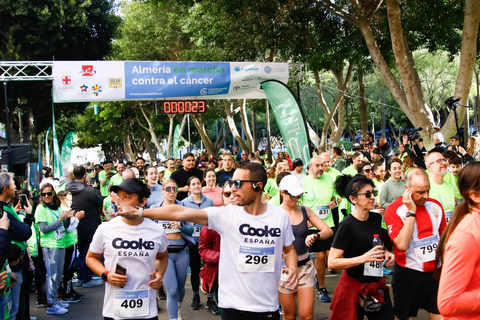 Imágenes de la Carrera contra el Cáncer de Almería