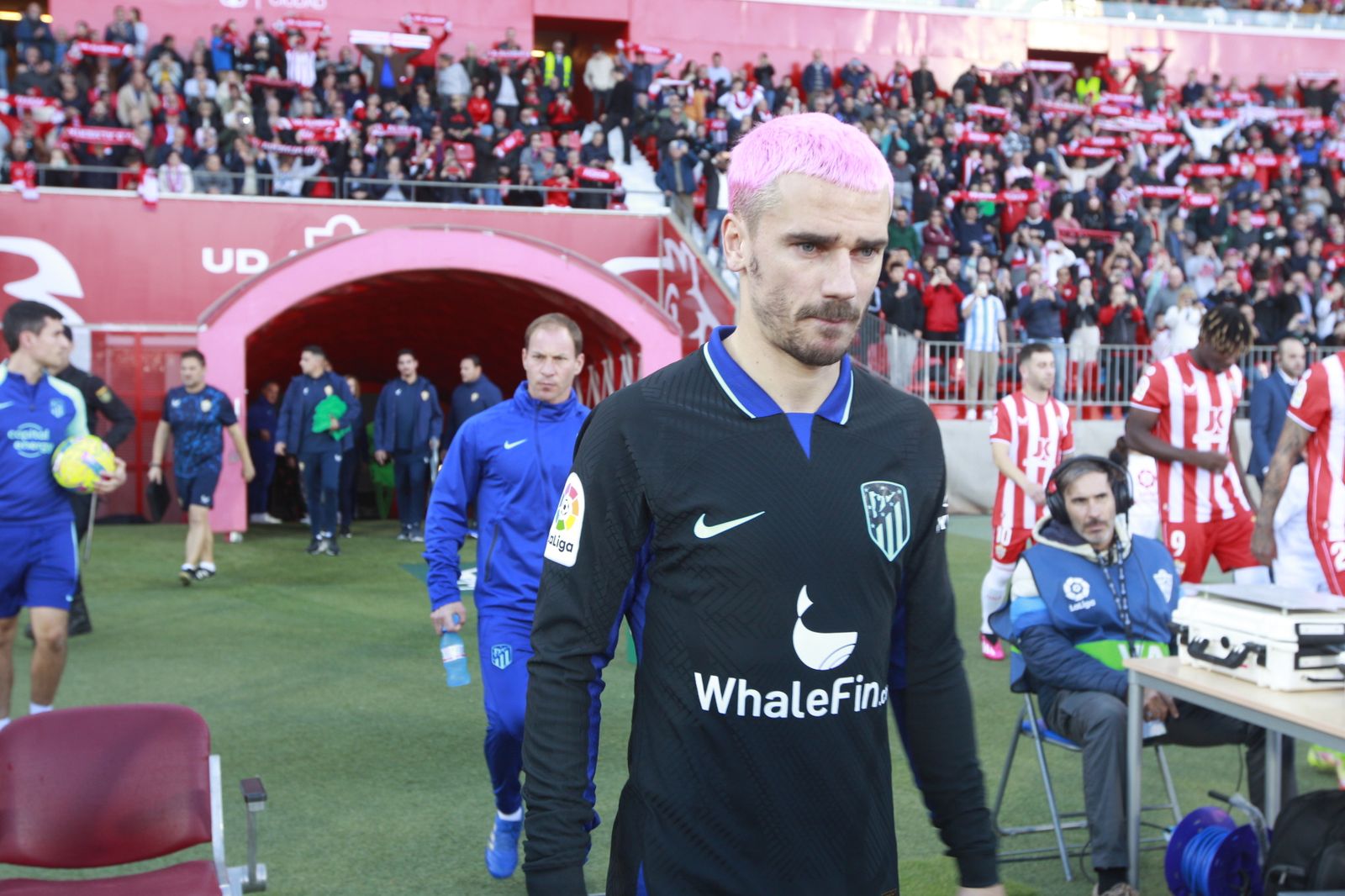 Imágenes del partido U.D. Almería-Atlético de Madrid