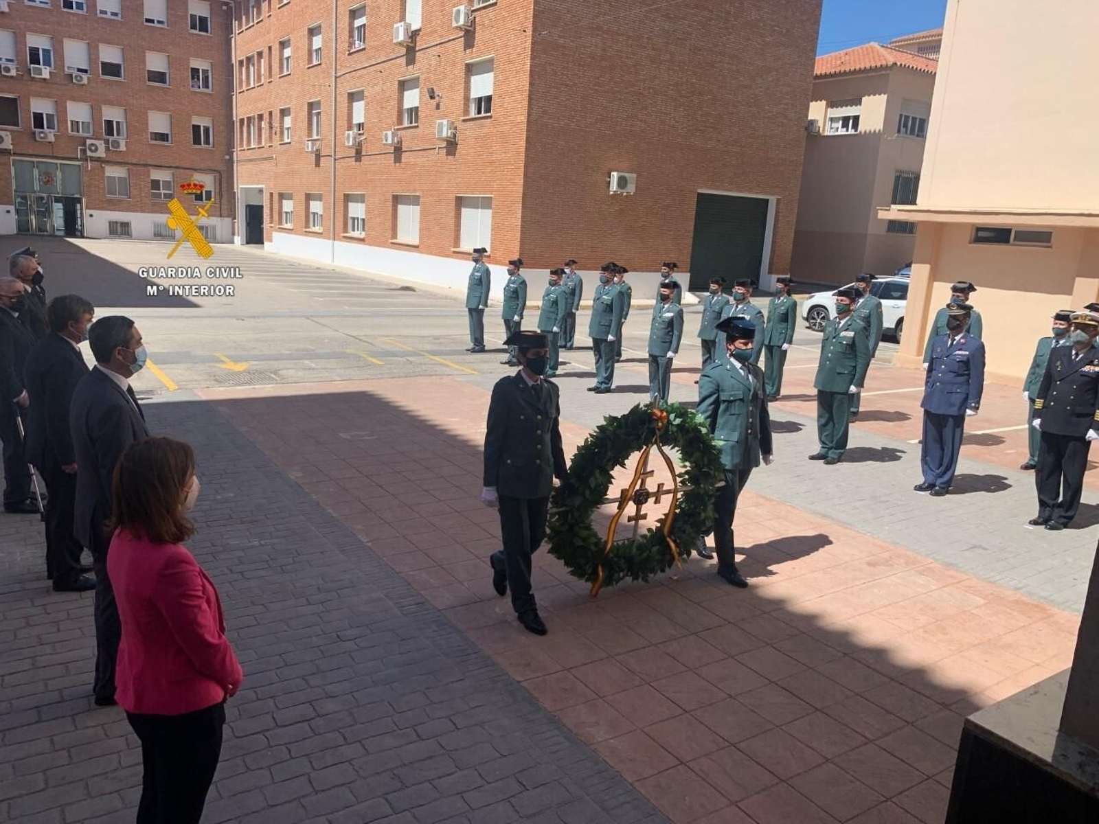 El acto celebrado ayer en la Comandancia de la Guardia Civil de Málaga. El acto celebrado ayer en la Comandancia de la Guardia Civil de Málaga.