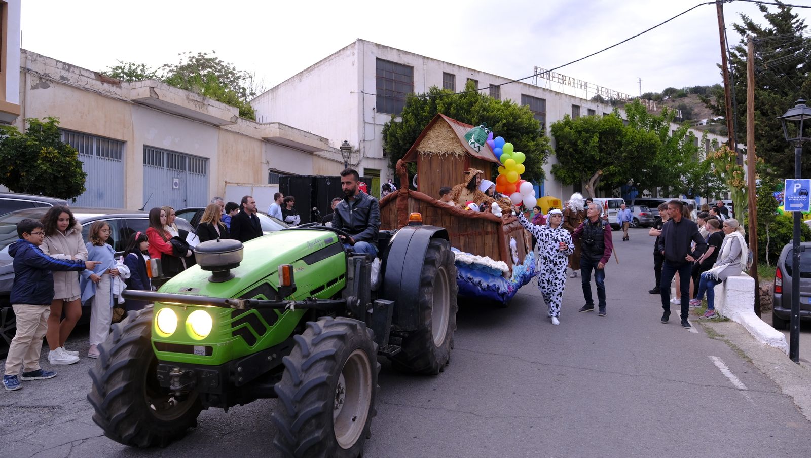 Las mejores imágenes de las carrozas de las fiestas de Canjáyar