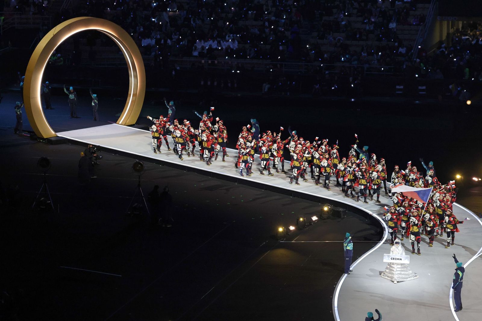 Las fotos de la inauguración de los Juegos Olímpicos de invierno de 2026