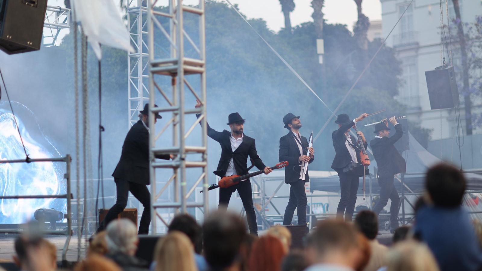 Los Vivancos, en la Noche en Blanco de Málaga.