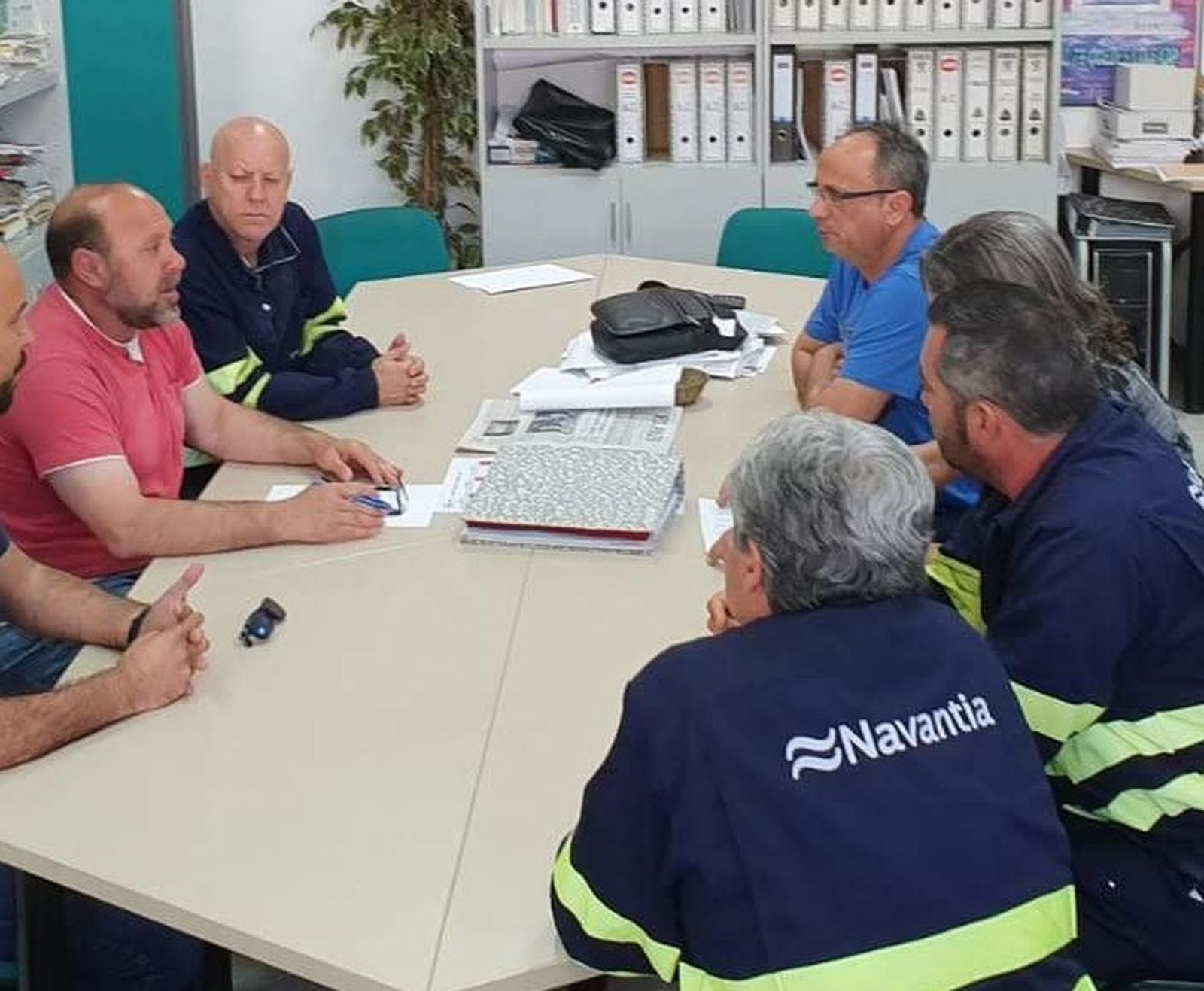 Reunión de IU con CCOO Navantia San Fernando.