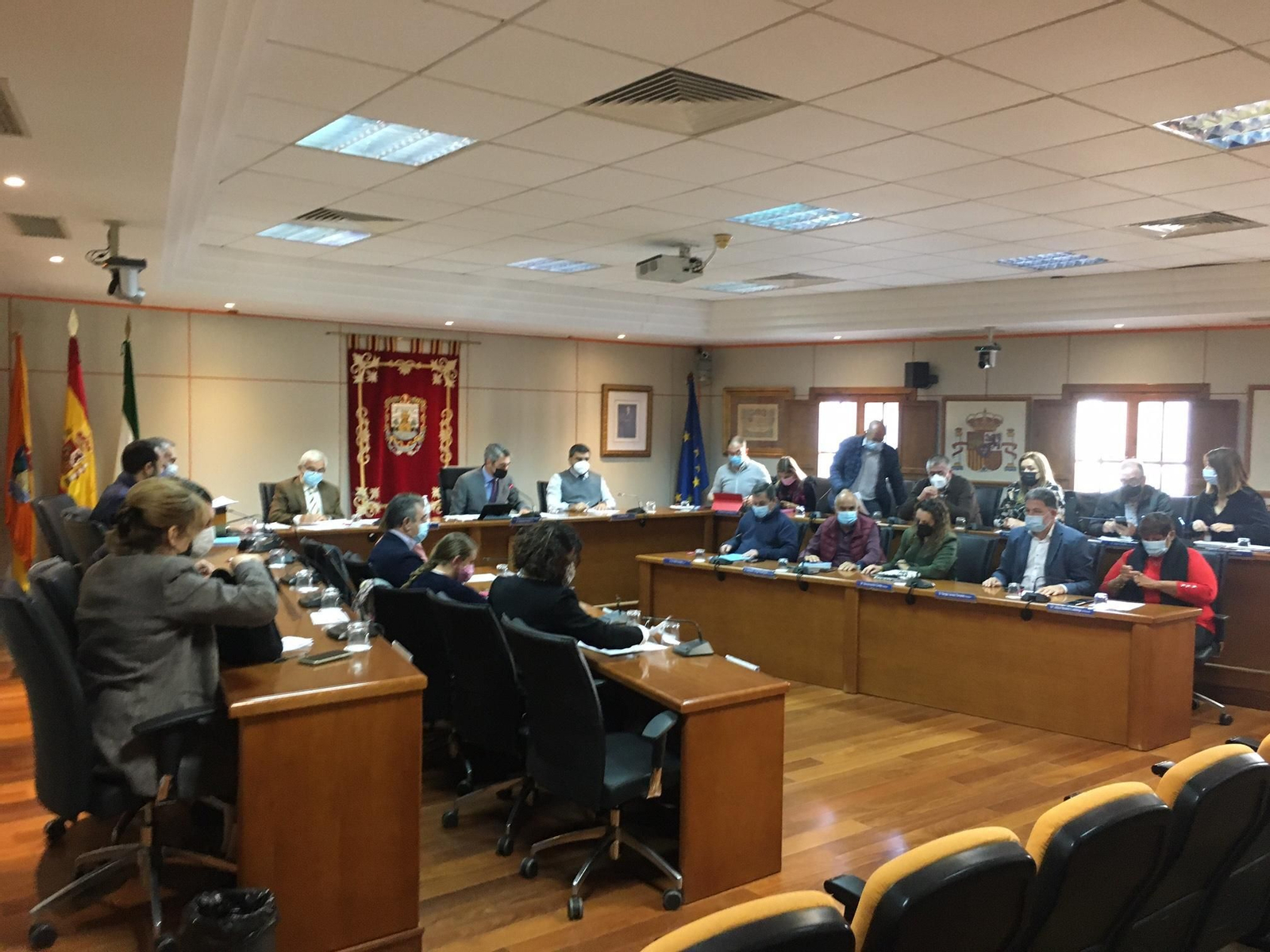 Vista del Pleno de Benalmádena.