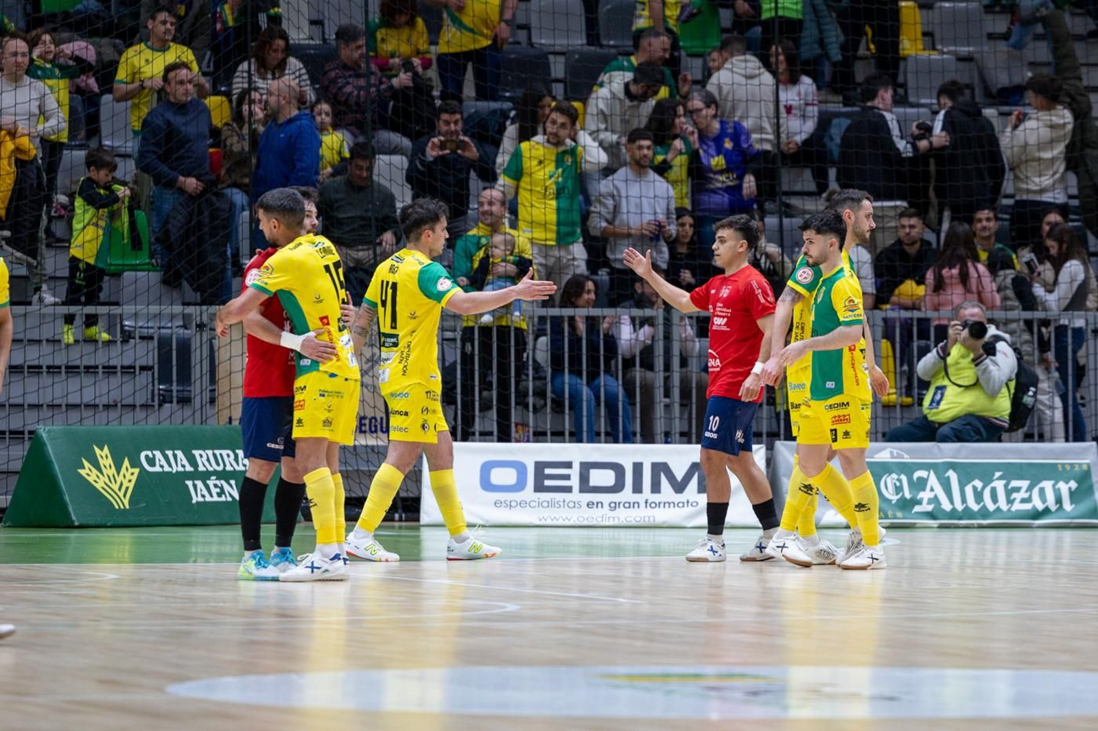 Las mejores fotos del triunfo del Jaén Paraíso Interior FS sobre Osasuna Magna Xota