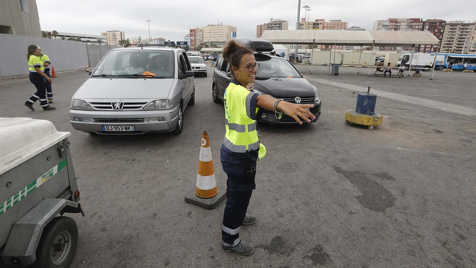 Las fotos de la OPE en un domingo con mucho transito