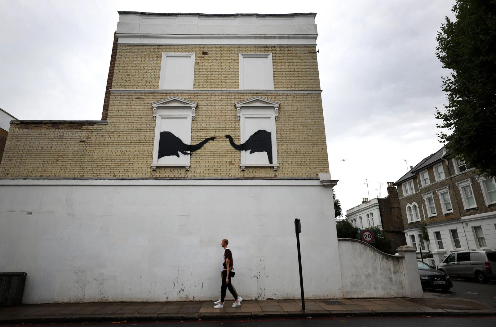 La serie animal del artista Banksy, al completo