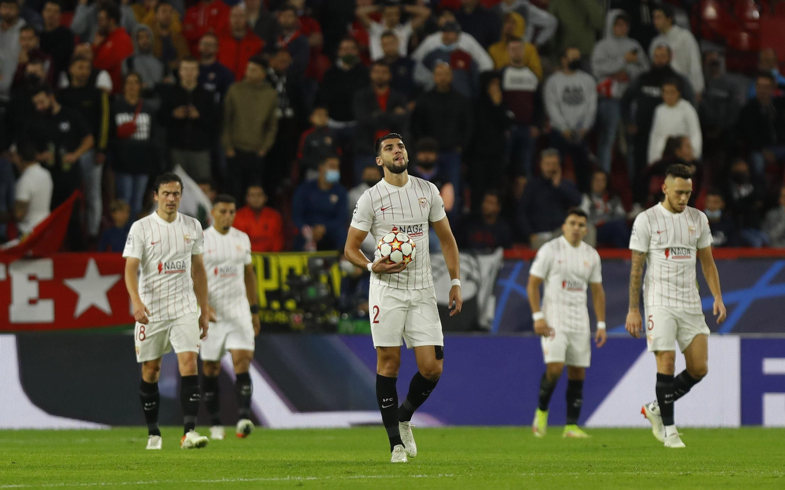Las imágenes del Sevilla-Lille