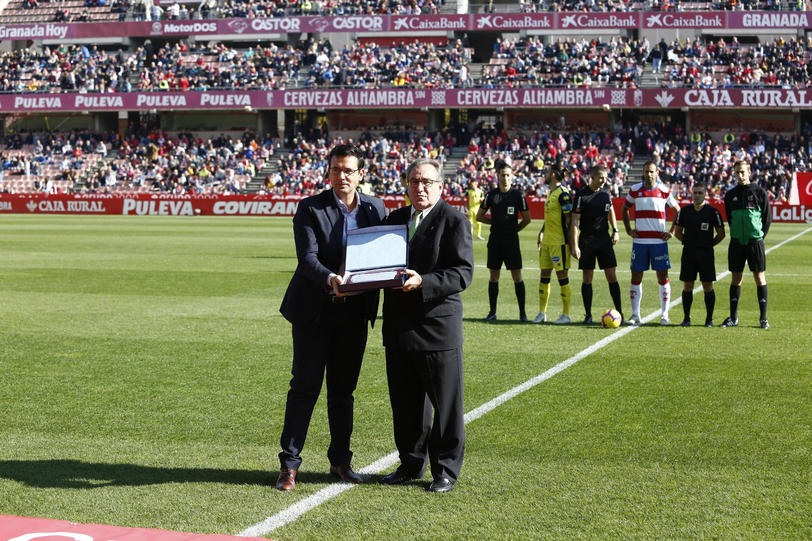 Las imágenes del Granada-Numancia