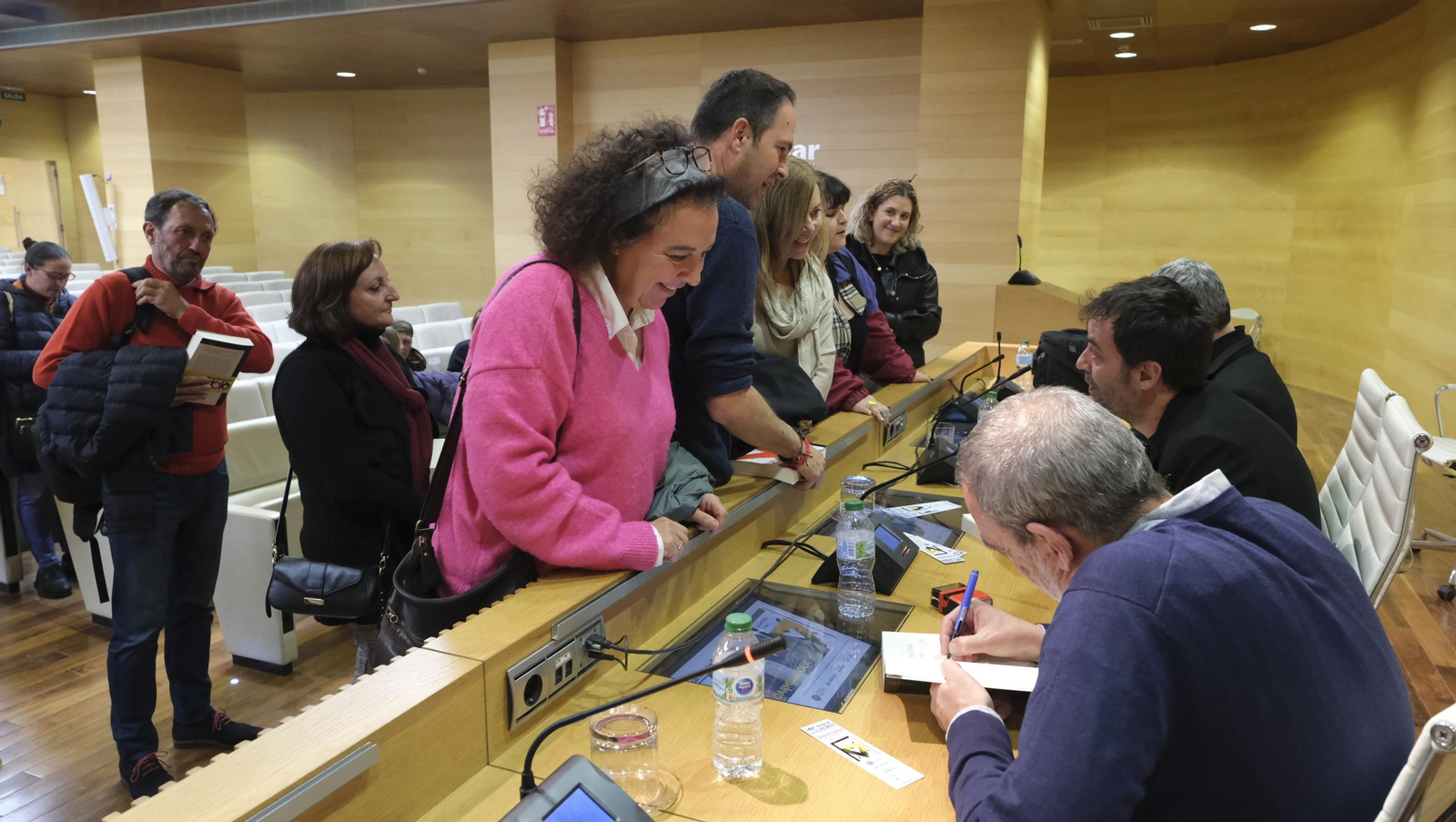 Imágenes de Diario de los Libros con Carmen Mola