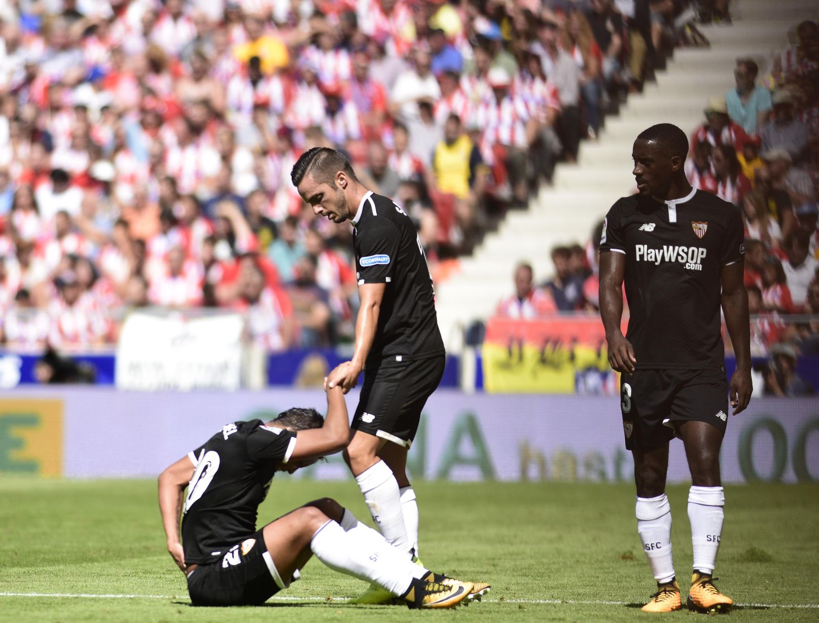 El Atlético de Madrid-Sevilla, en imágenes