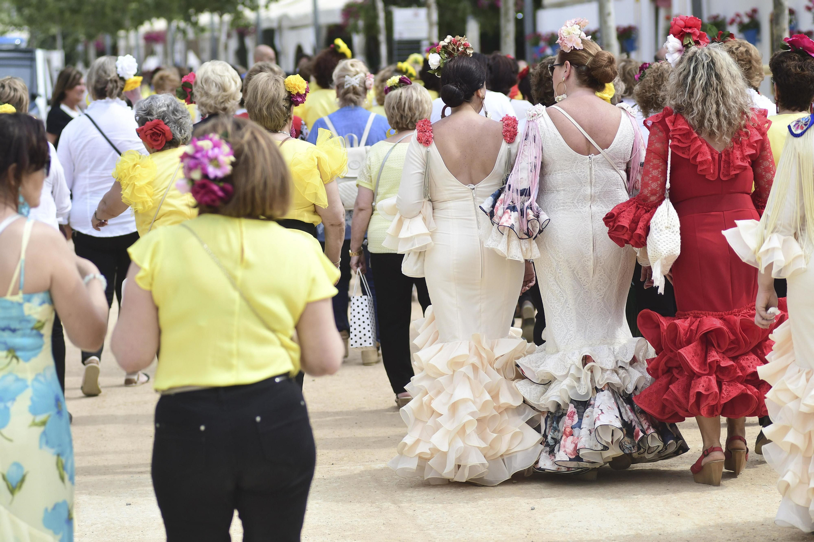 Las imágenes de lunes de Feria