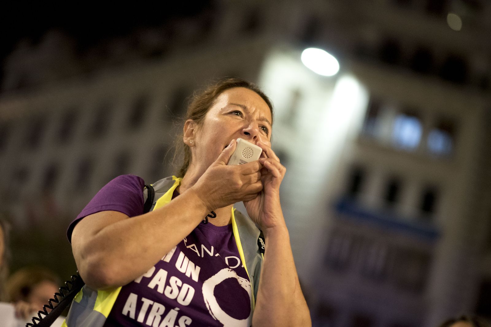 Imágenes de la manifestación por la 'emergencia feminista'