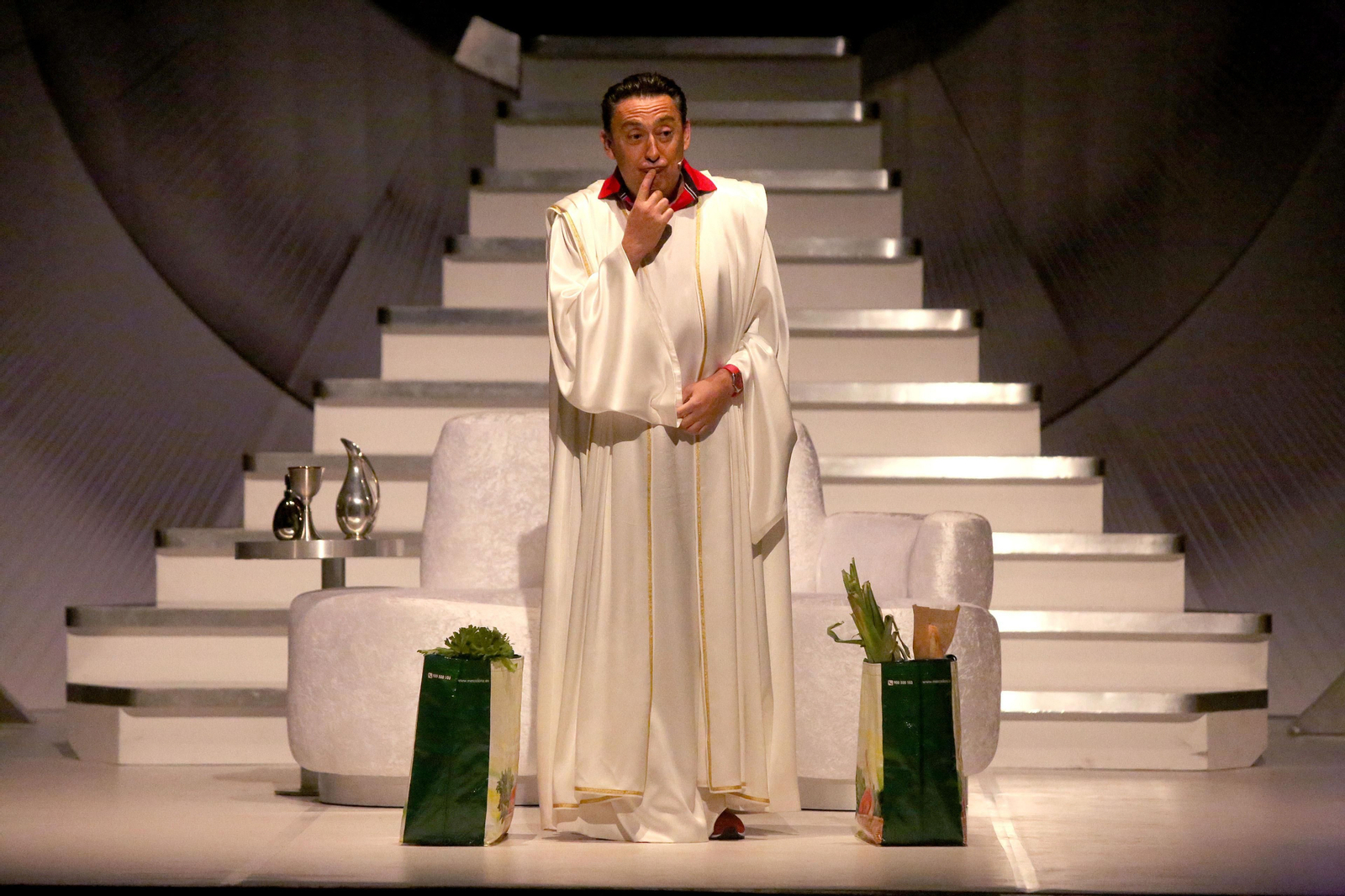 Mariano Peña cautiva en Huelva a los amantes del teatro