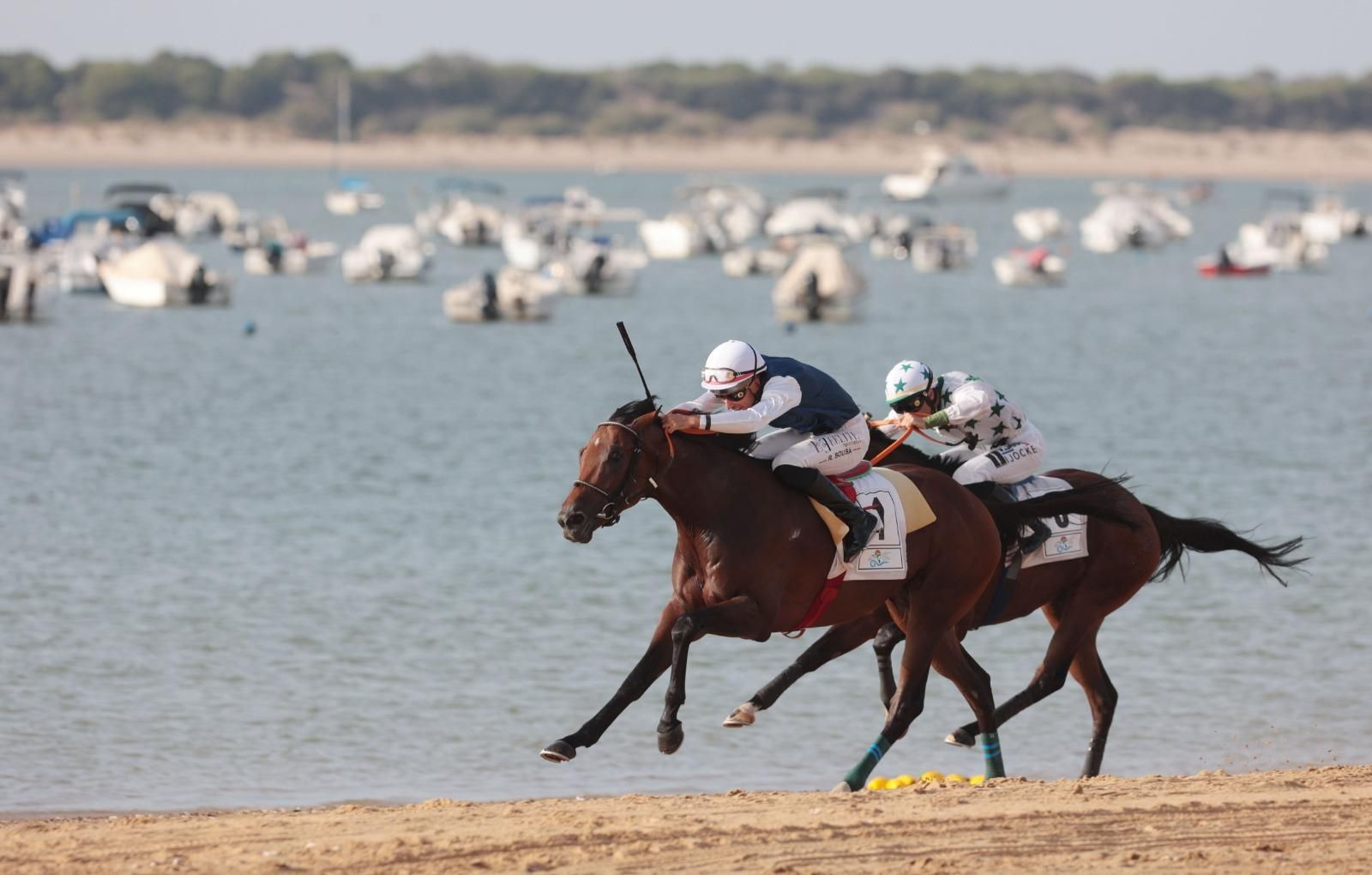 Imágenes del primer día de las Carreras de Caballos de Sanlúcar 2025