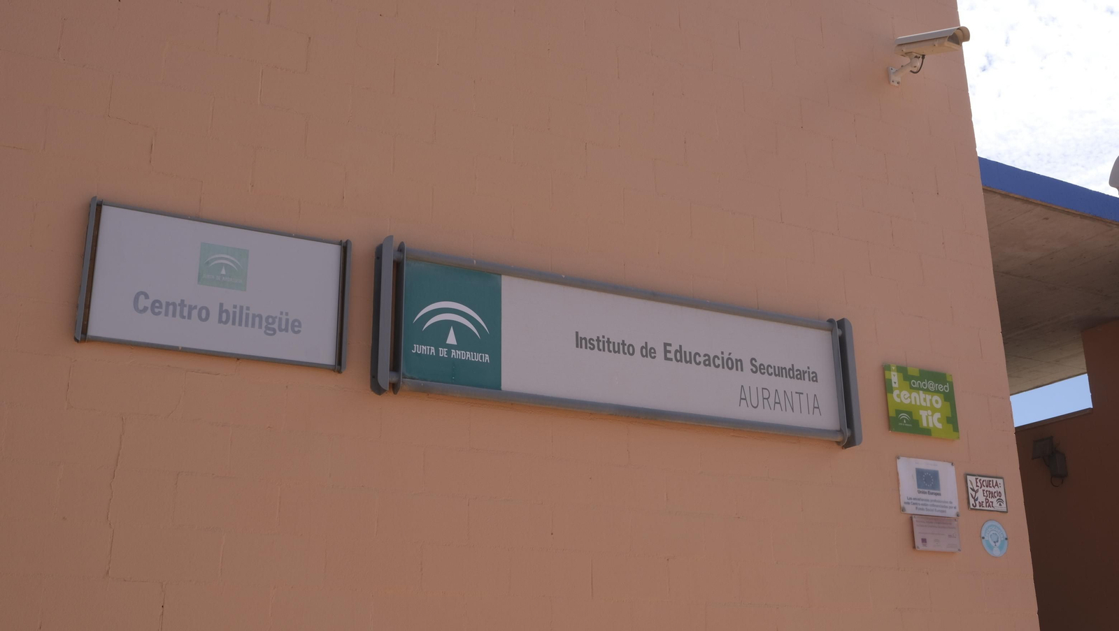 Imágenes del comienzo del nuevo curso de Secundaria en el IES Aurantia de Benahadux
