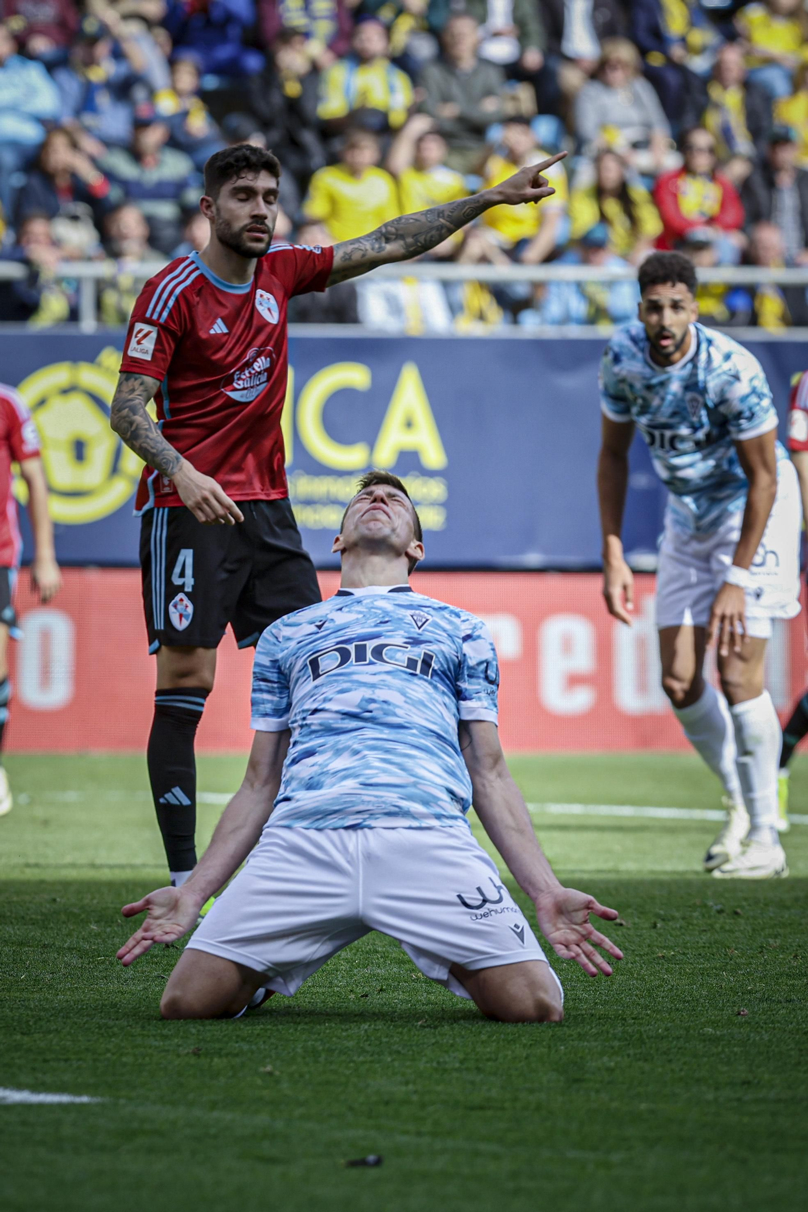 Partido de fútbol Cádiz CF - RC Celta.