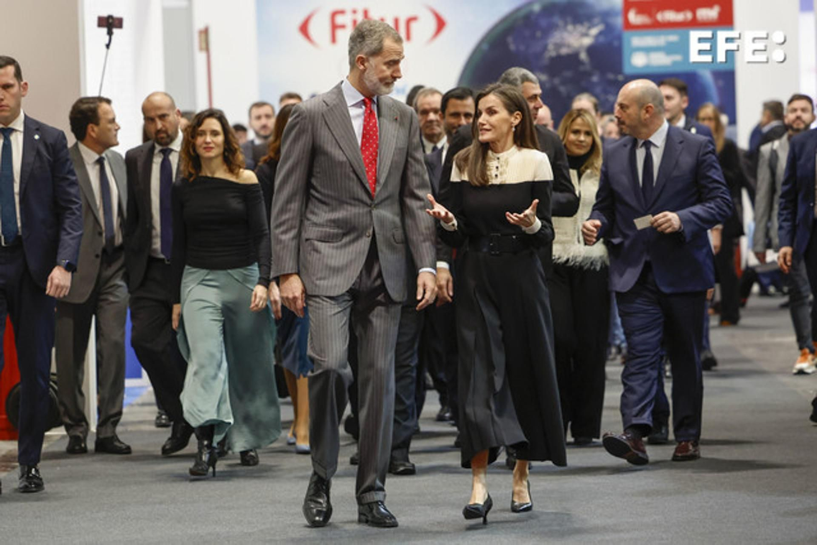Inauguración de Fitur 2024 en Madrid