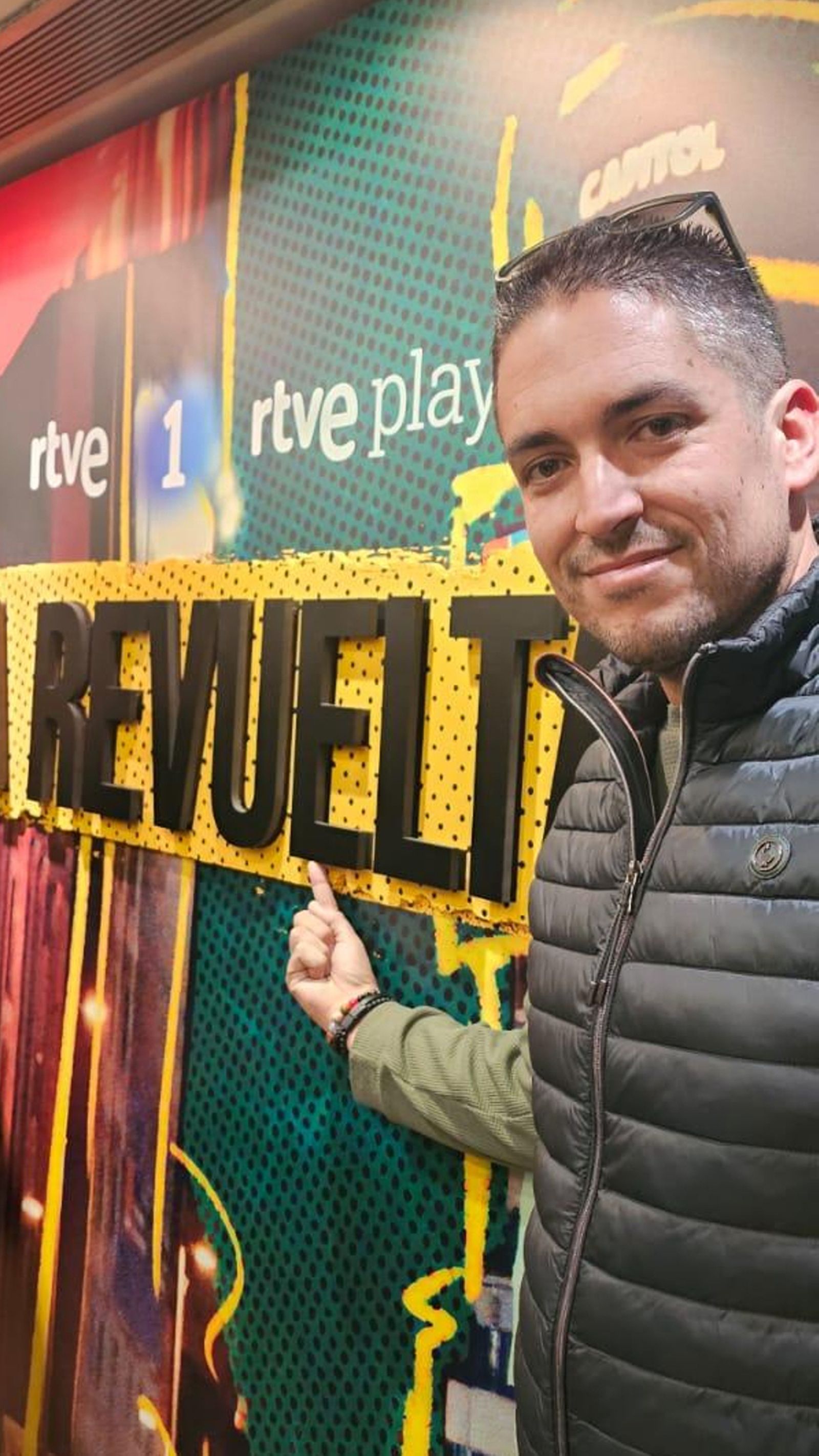 José María Ramírez, aficionado del Málaga CF y de 'La Revuelta'