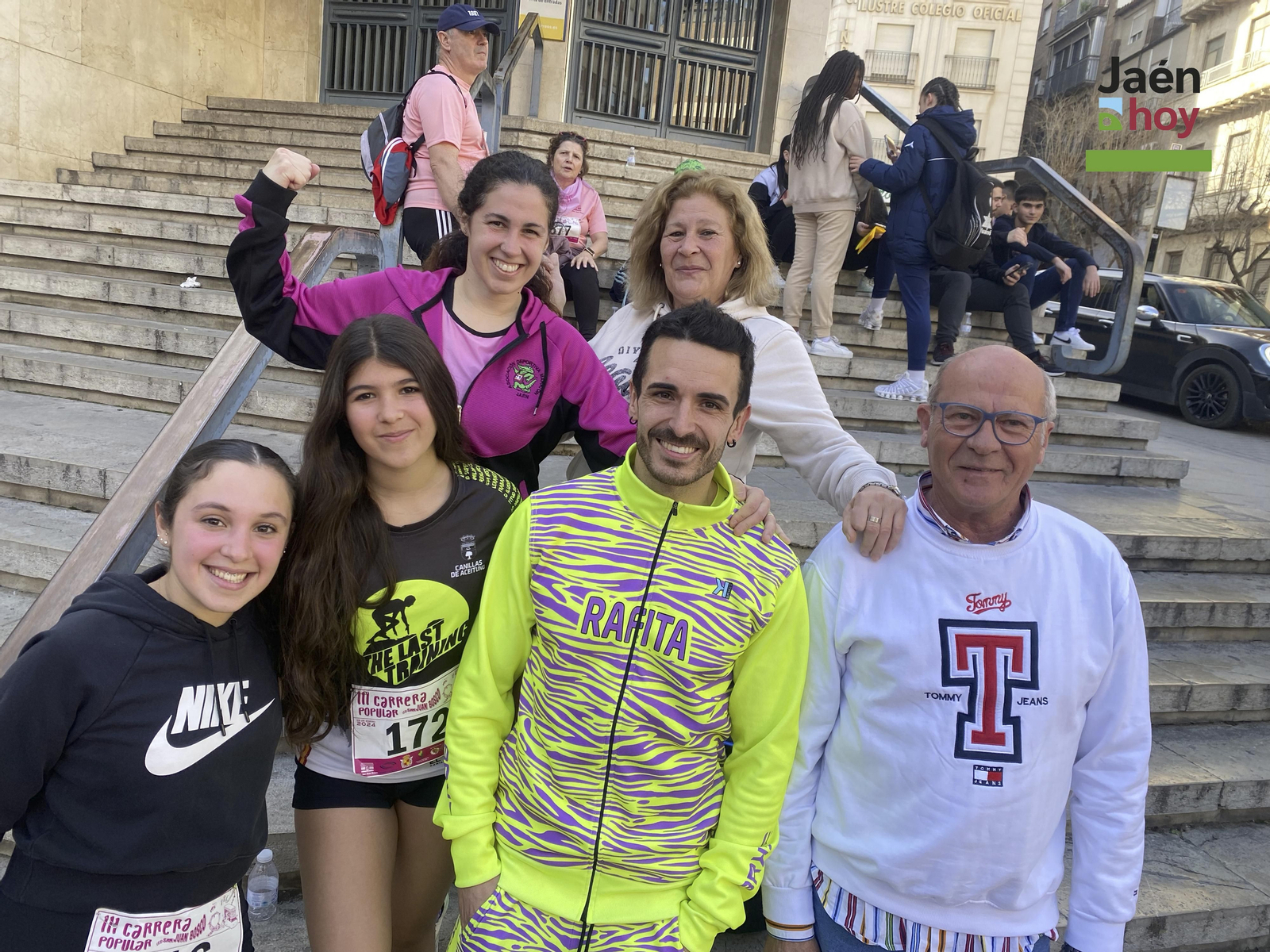 Carrera IES San Juan Bosco contra el cáncer.