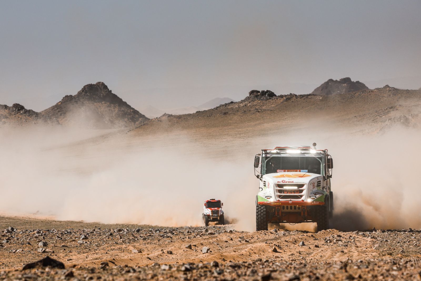 La etapa 9 del Rally Dakar, en fotos