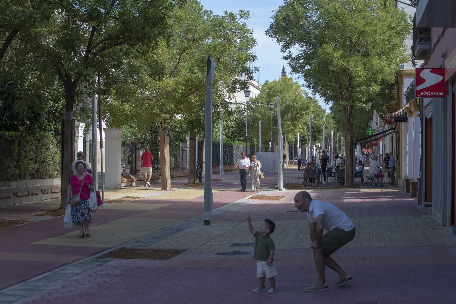 Las imágenes de la nueva Avenida de la Cruz Roja