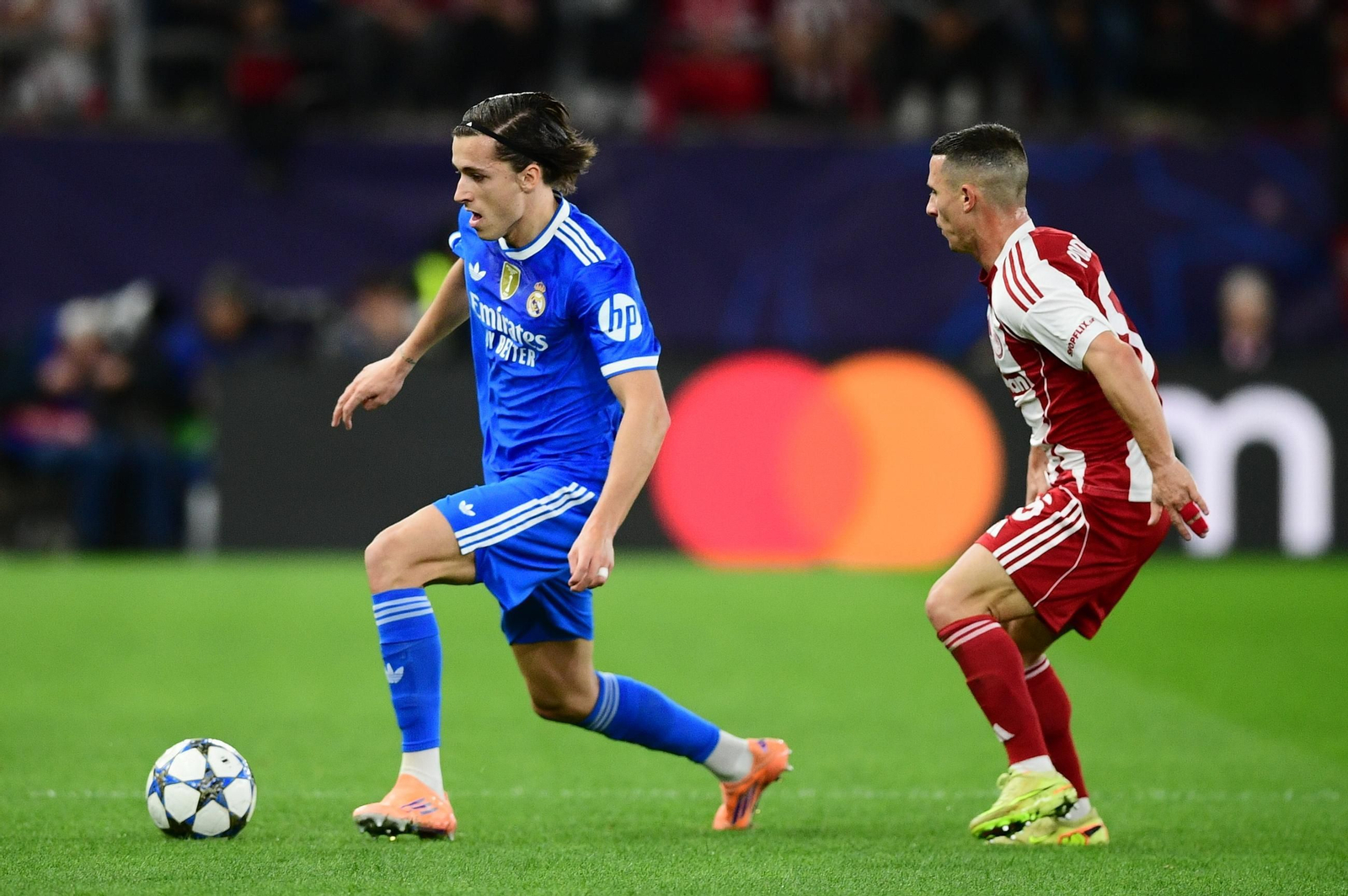 Las imágenes del Olympiacos-Real Madrid