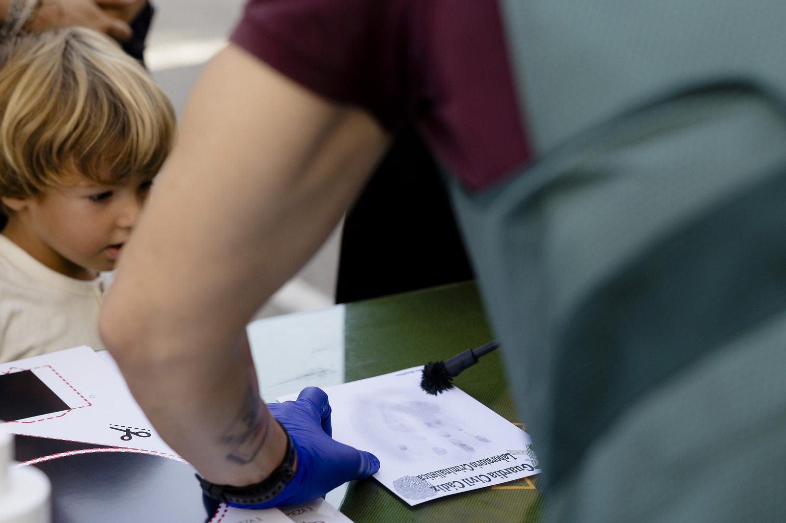 Las imágenes de la jornada de puertas abiertas de la Guardia Civil