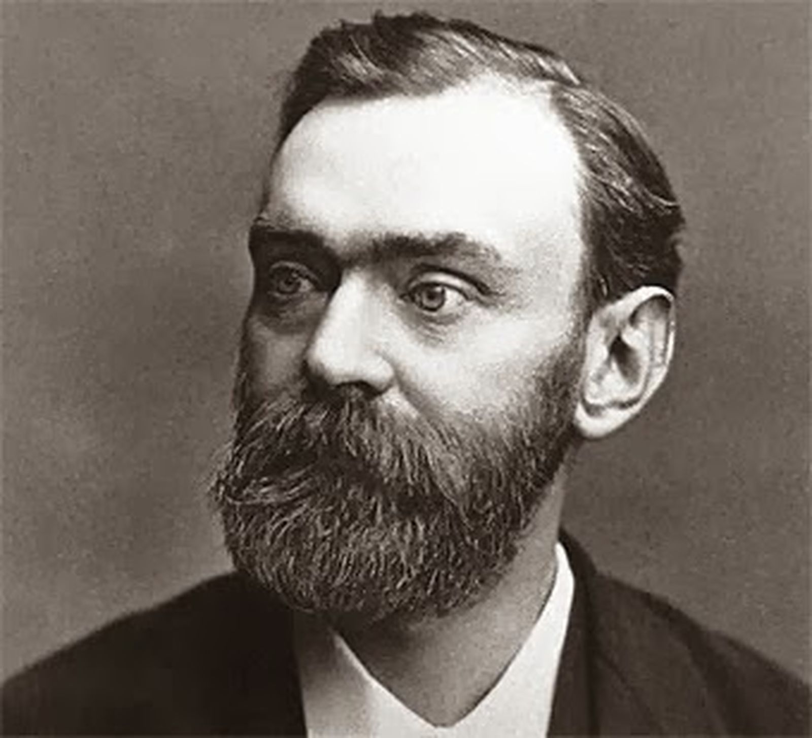 En la imagen Alfred Bernhard Nobel, responsable de los Premios Nobel.
