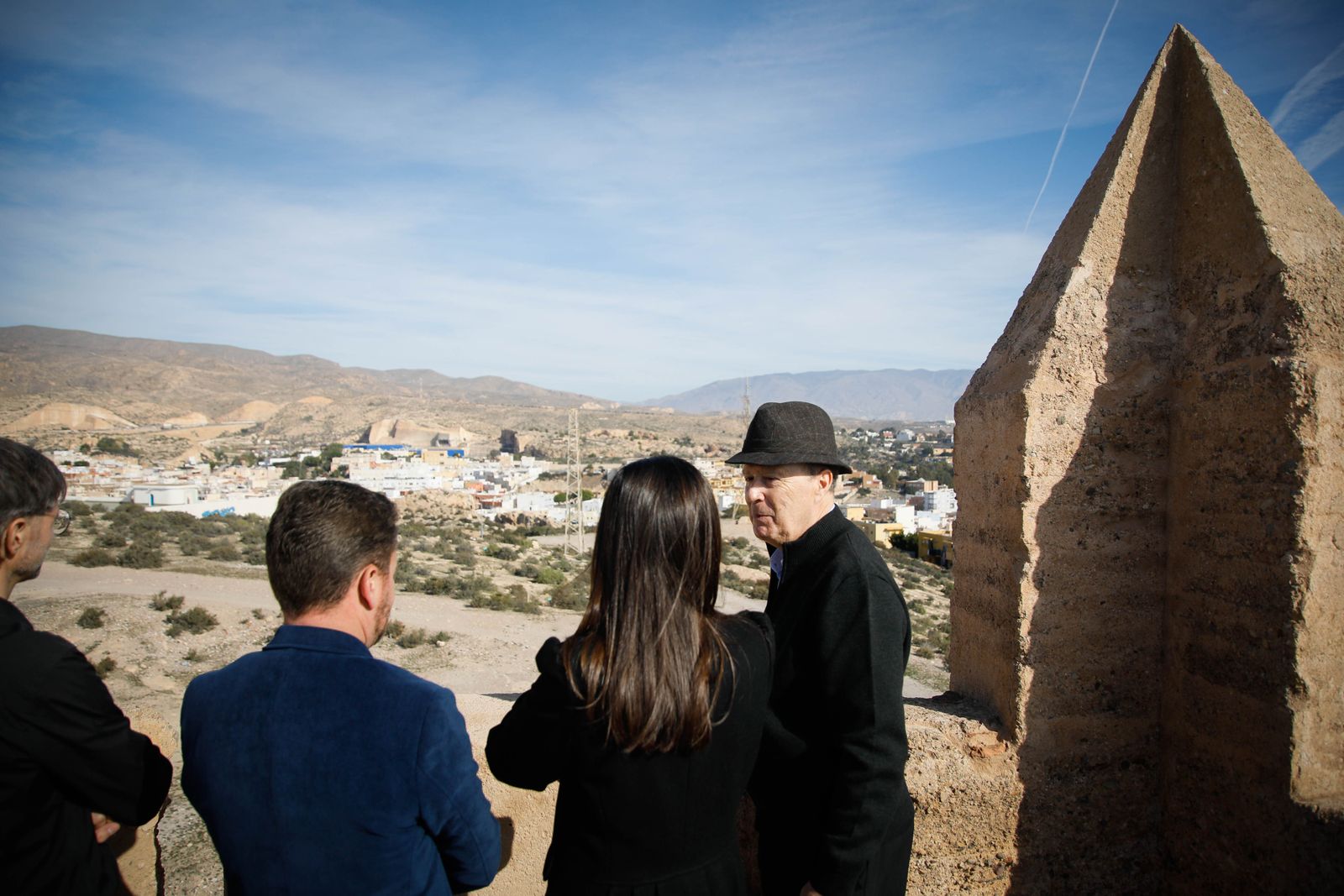 Las imágenes de la restauración de la Muralla de San Cristóbal