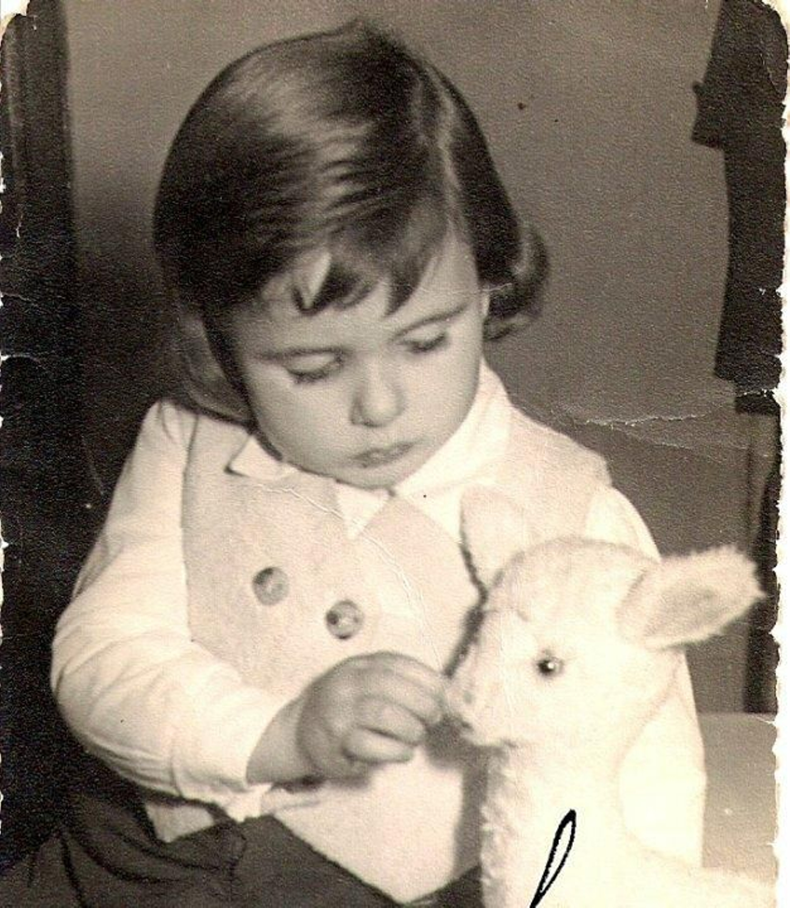 En su más tierna infancia.