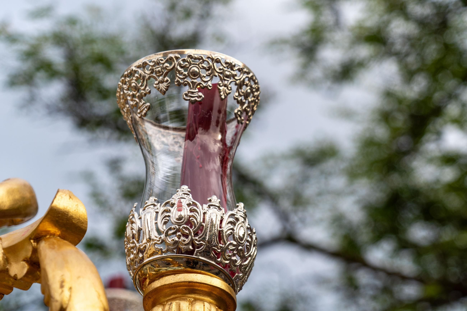 Imágenes del traslado del Cristo del Amor a la Concepción