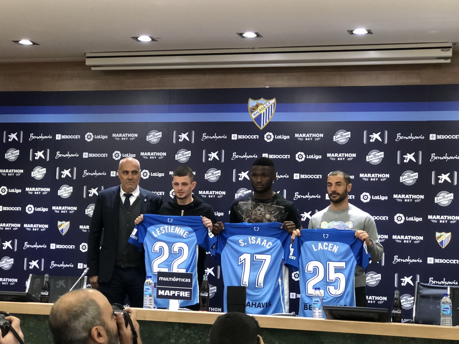 El Málaga cuenta con Lacen en cualquier escenario