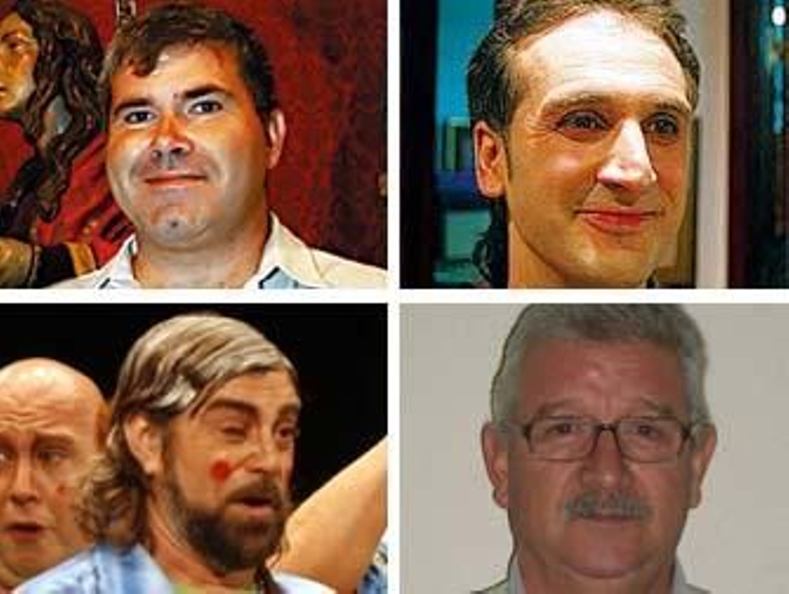 Antonio Rivas, Carli, Paquito Jiménez Collar y Gerardo Muñoz, antifaces de oro de 2009