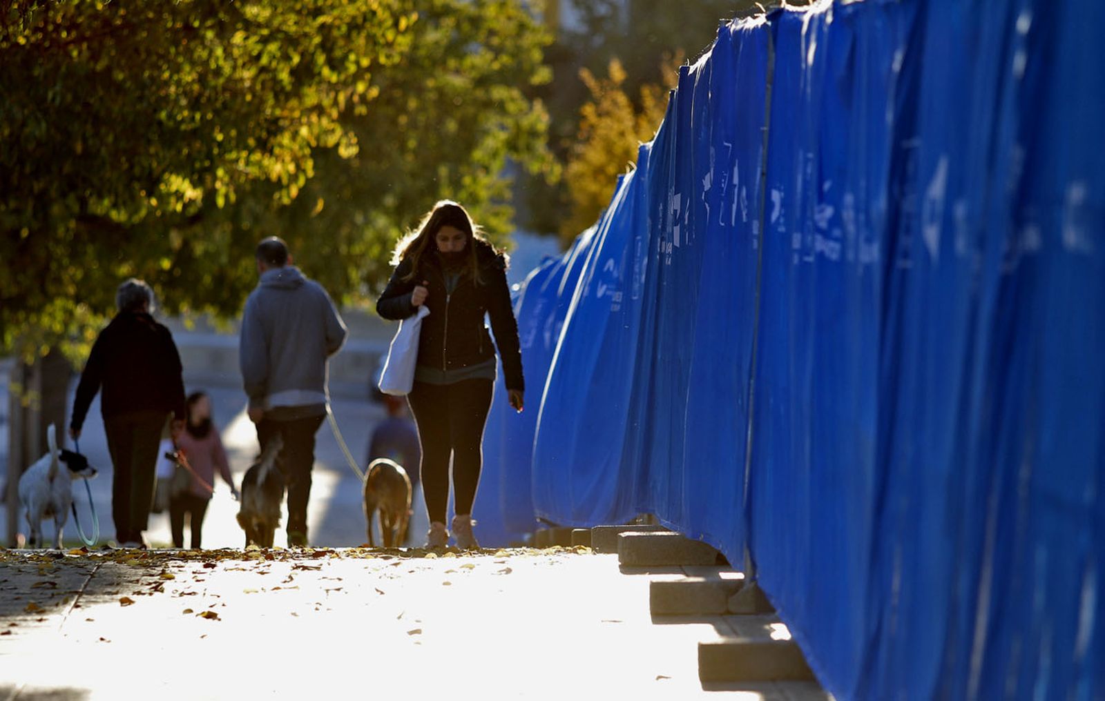 Ambiente en la capital onubense.