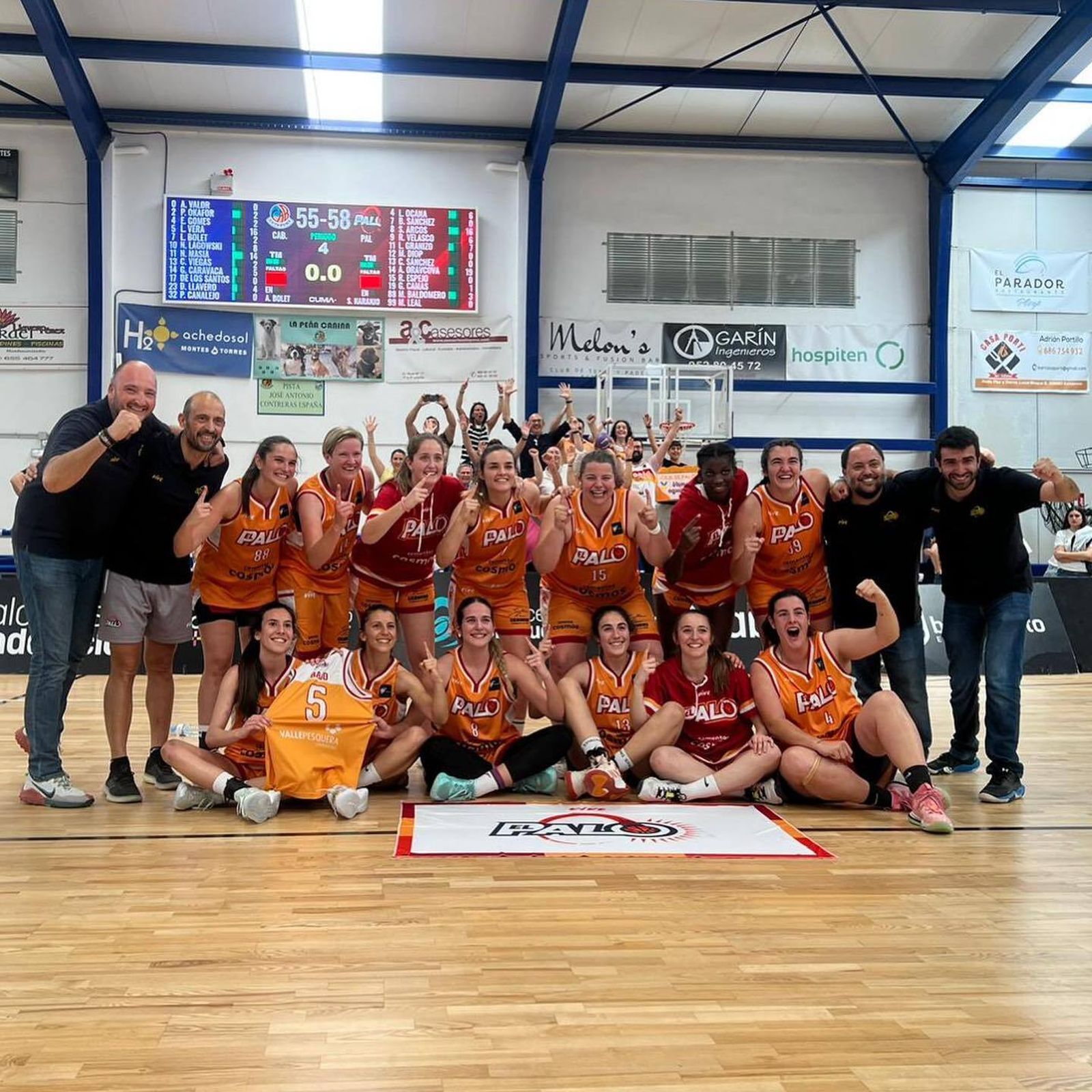 Imagen del equipo de El Palo.