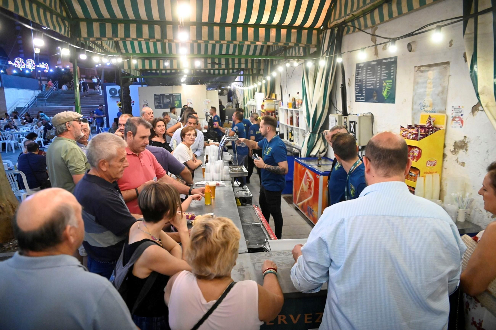 La inauguración de la Velá de la Fuensanta