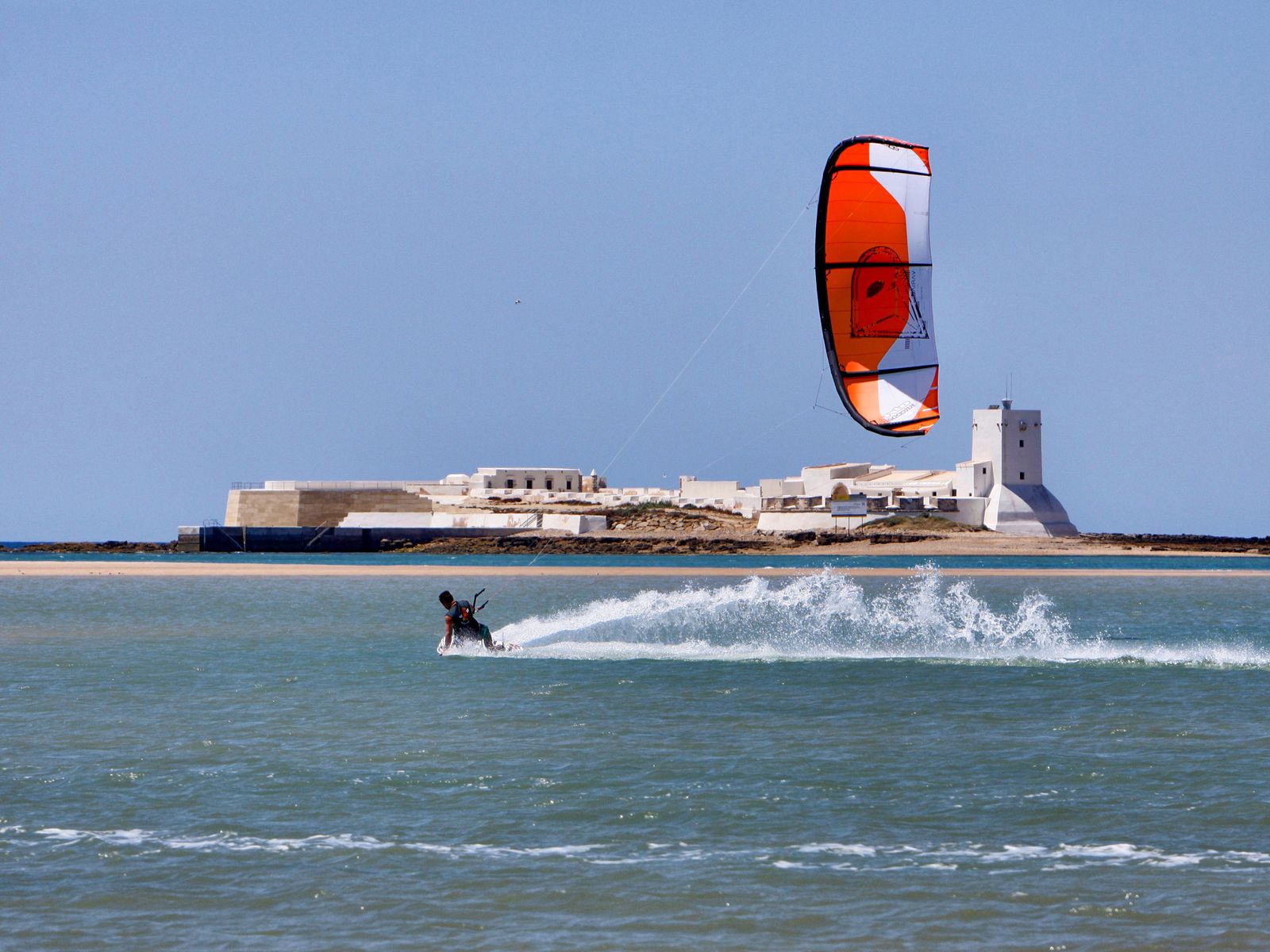 Kite y Castillo de Sancti Petri