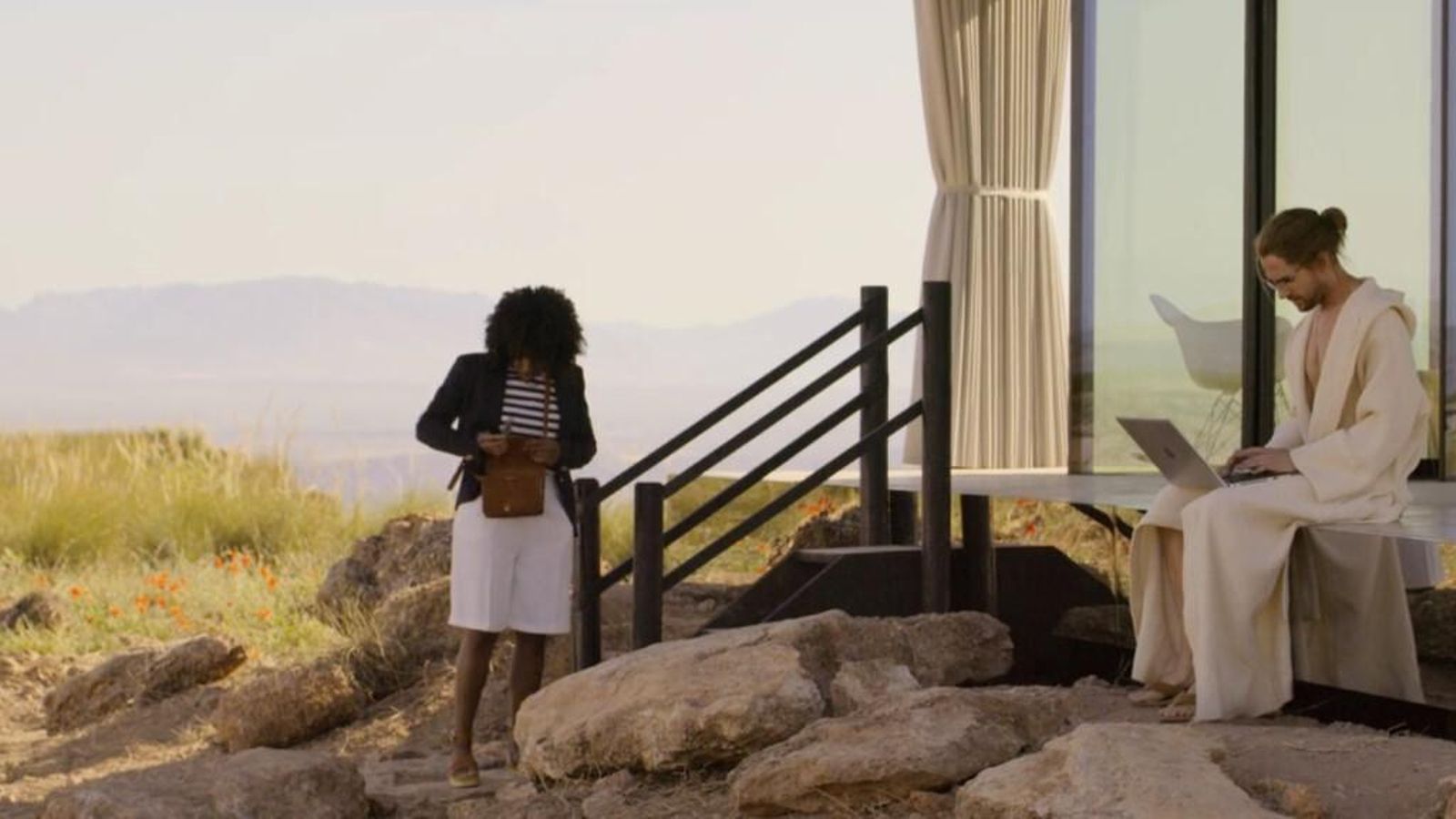 Un capítulo de Black Mirror se rodó en la Casa de Cristal de Gorafe.