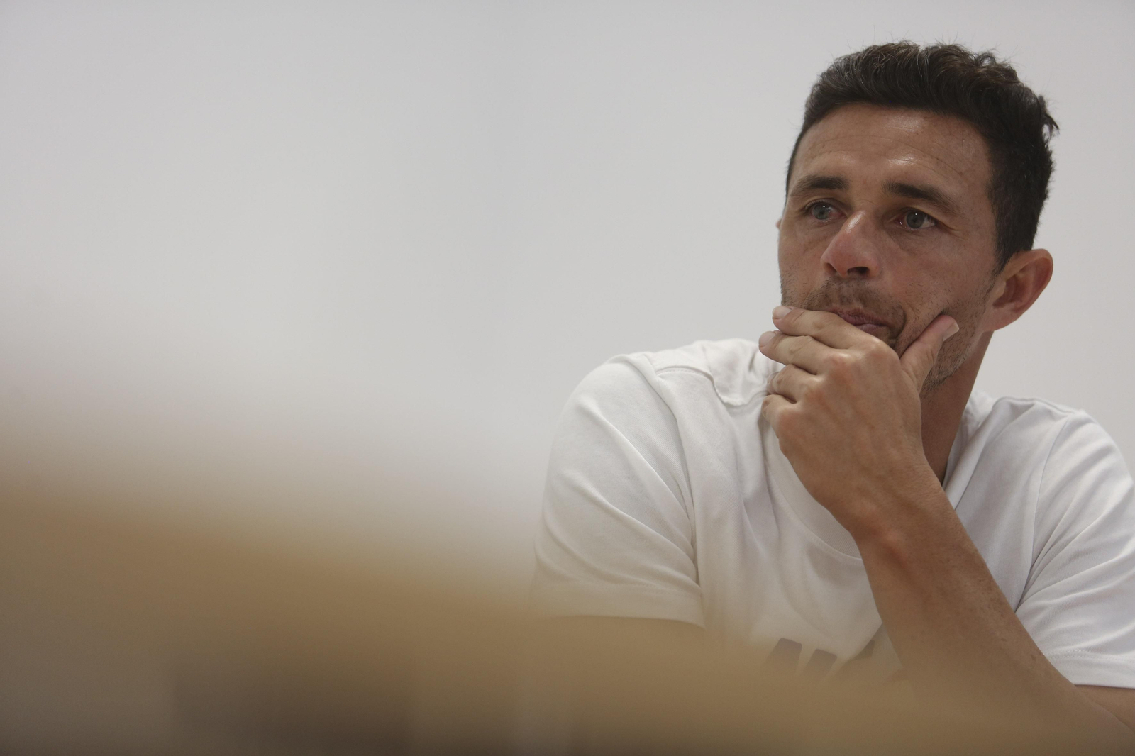 Rubén Castro, en la entrevista con Málaga Hoy