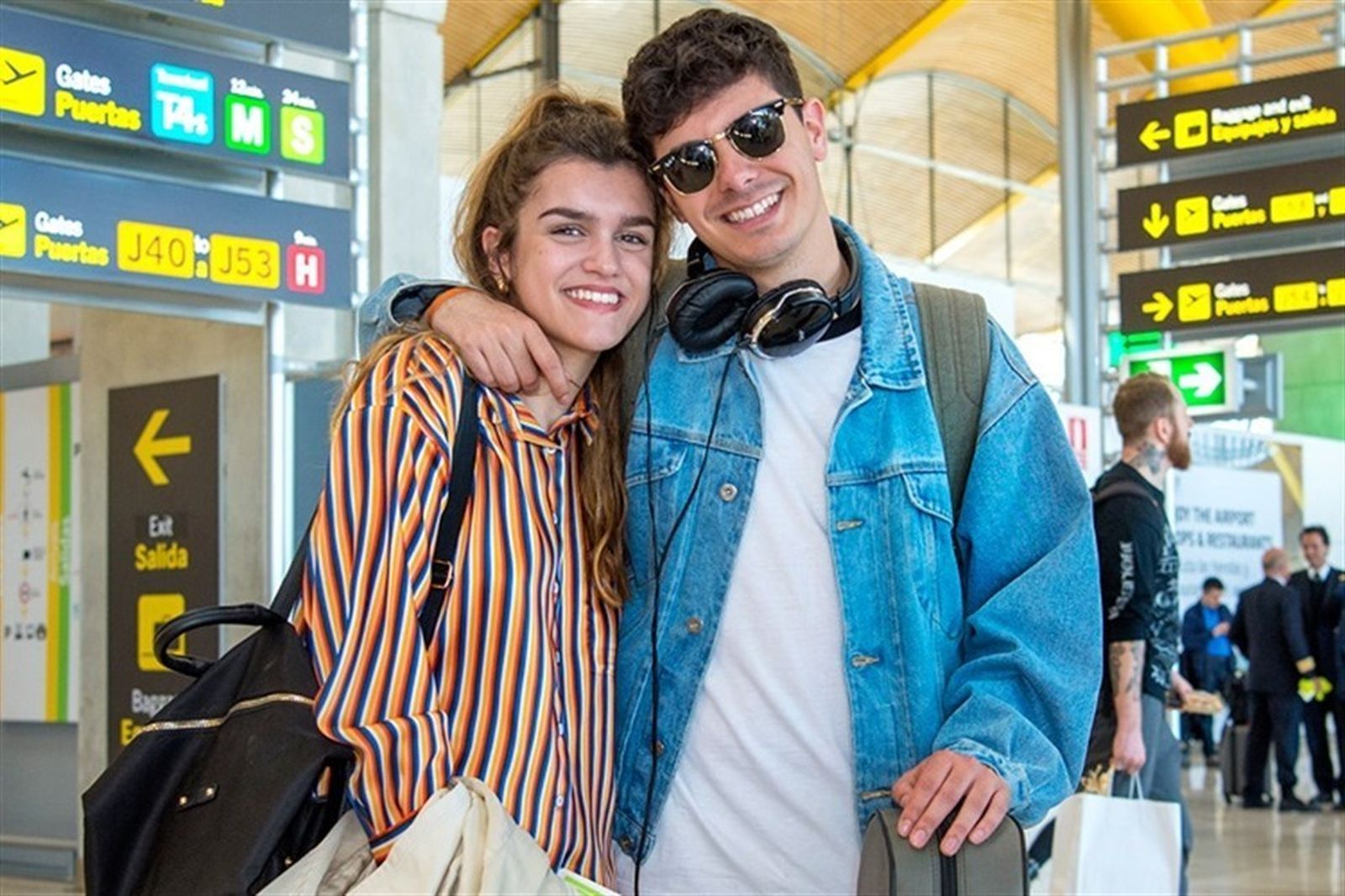 Amaia y Alfred ya están en Lisboa para su primer ensayo