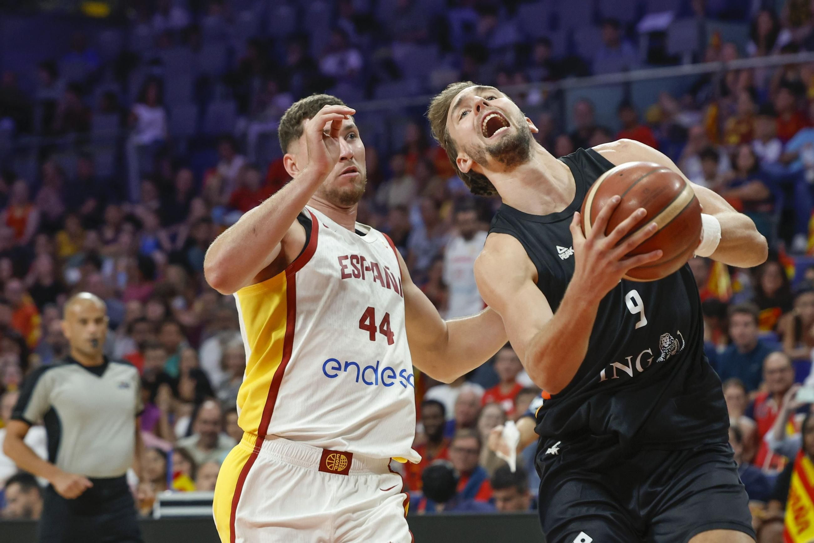 Las mejores fotos del España - Alemania de baloncesto